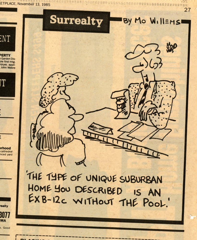 1985 Mo's Comic Strip